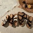 thumbnail image 5 of CozyNest GLOW Adjustable Slide Sandals for Women and Men Cork Footed Arch Supported for Summer Indoor and Outdoor, 5 of 8
