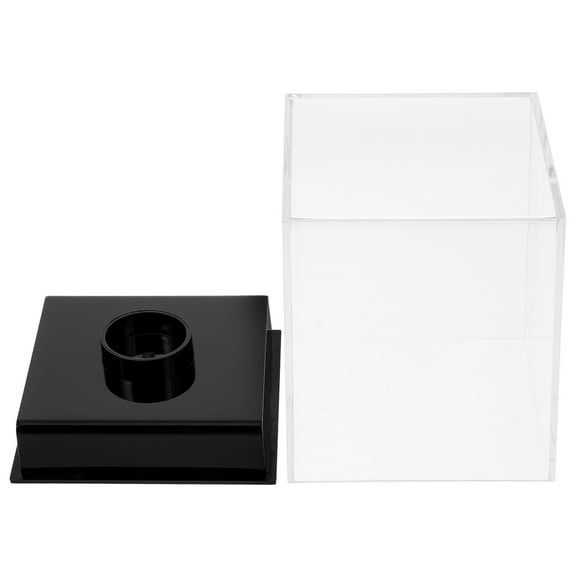 Tineasur Transparent Display Box Baseball Display Case Acrylic Transparent 1Pack