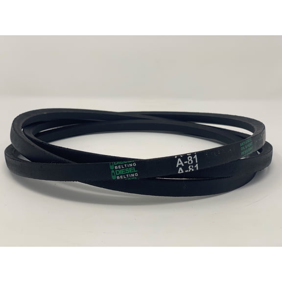 A81 Classic Wrapped V-Belt 1/2 x 83in Outside Circumference