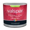 Valspar Medallion 100% Acrylic Paint & Primer Satin Exterior House Paint, White, 1 Qt.