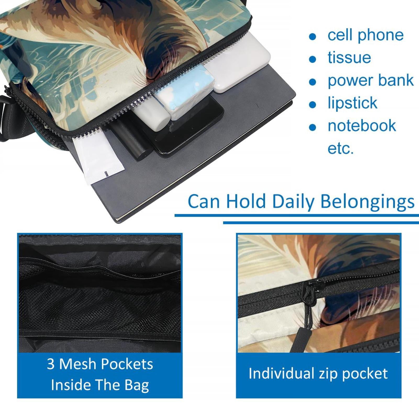 Sea lion Lightweight Adjustable Waist Pack with Extension Strap - Unisex Fanny Pack Money Belt