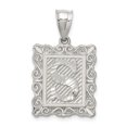 thumbnail image 1 of 925 Argent Délicate Lettre Initiale Nom Monogramme Collier Pendentif Pendentif, 1 of 8