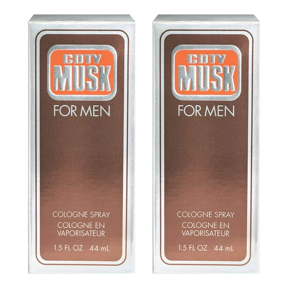 Wild Musk for Men Eau de Cologne Spray 1.5 oz Pack of 2