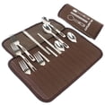 thumbnail image 1 of Bangcool 12PCS Camping Utensil Set Portable Camping Flatware Set Outdoor Utensil Set, 1 of 10
