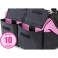 thumbnail image 3 of Pink Tool Bag for Women -16" Tool Tote Bag w/ 22 Storage Pockets - Womens Small ToolBag Ladies ToolB for Hand Tools, Power Kits & More - Womens Zipper Toolbag Caddy Organizer, 3 of 4