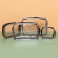 thumbnail image 1 of Neceser transparente para viajes aéreos, equipaje de mano de viaje, neceser para hombres y mujeres JFHHH pequeña, 1 of 5