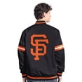 thumbnail image 2 of Men's-Starter  Black San Francisco Giants Scout Full-Snap Varsity Jacket, 2 of 2