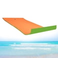 thumbnail image 3 of Colchoneta de agua, manta relajante de espuma XPE, colchón flotante insumergible para piscina de lago naranja y verde, 3 of 6