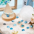 Ronde en platte eend blauwe LED hanglamp • Verlichting Trends