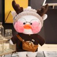 thumbnail image 2 of Dibujos animados suave rubor pato peluche animal de peluche almohada para niños (B) Likrtyny juguetes de los niños, 2 of 7