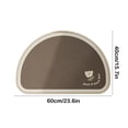 thumbnail image 4 of Yhmxh Bath Mat Bathroom Shower Floor Mat Rug, Diatomite Super Absorbent Shower Mat Non-Slip Quick Drying Easy to Clean Bathroom Mat, Suitable for Bathroom Bathtub Kitchen Door Floor Mat 16x24 inch, 4 of 7