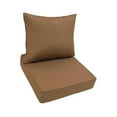 thumbnail image 4 of Almohadilla de espuma impermeable universal para cojines de asiento profundos de exterior con asa Café, 4 of 8