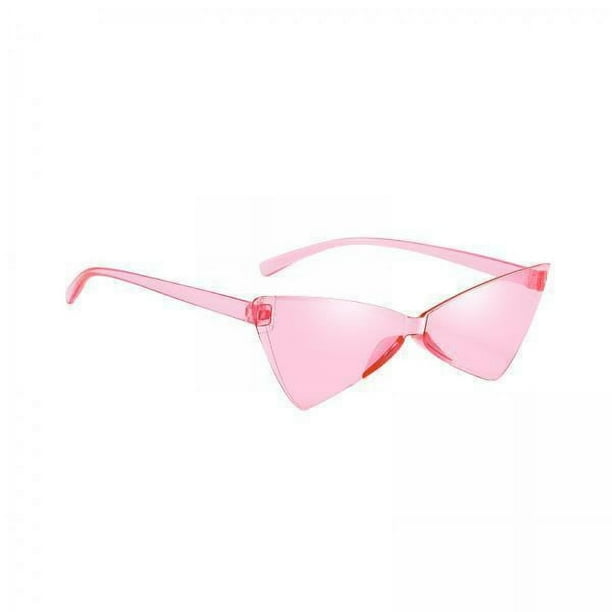 5x Gafas de Sol de Gafas de Sol Triangulares Moda de Verano Versátiles Gafas Sin Montura Gafas para Mujeres Hombres para Viajes Al Aire Libre 5 piezas