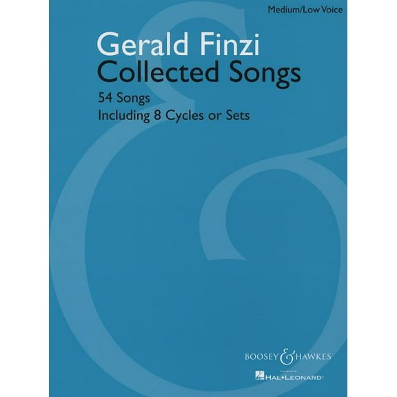 Gerald Finzi Collected Songs: 54 Songs, Including 8 Cycles or Sets (Paperback)