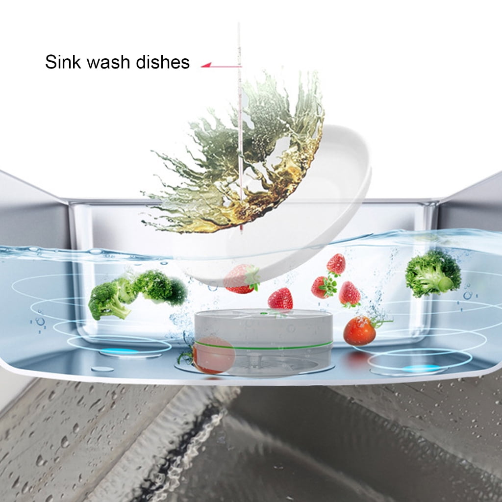 Waterproof Dishwasher Wireless Plate Cleaning Device Small Space Dish Cleaner Small Kitchen Appliance Perfect for Dish