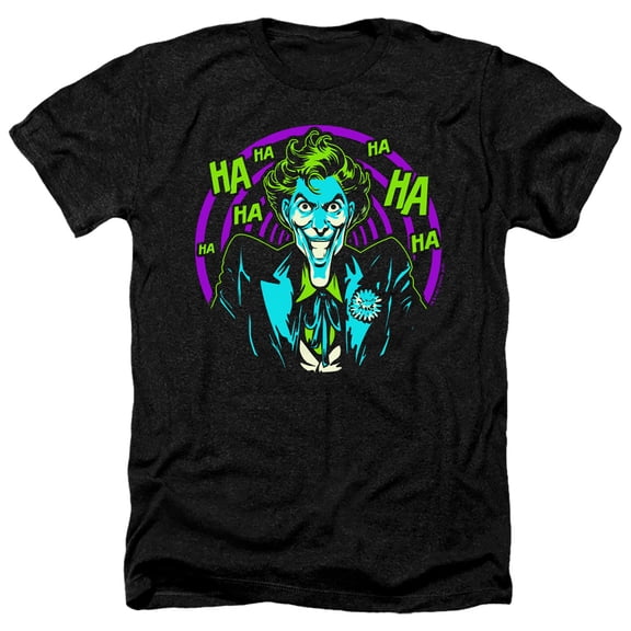 Batman - Hahaha - Heather Short Sleeve Shirt - X-Large