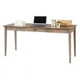 thumbnail image 2 of Large Alder Wood Writing Desk in Sandy Gray - Built in the USA, 2 of 3