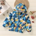 thumbnail image 2 of Vedolay Kids Coat Warm Baby Hooded Girls Kids Thick Girls Coat Outwear Blue,3-4 Years, 2 of 5
