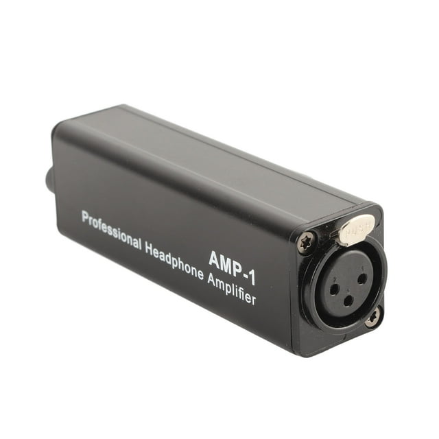 XLR To 3.5mm Headphone Volume Controller, Lightweight Wide Compatibility XLR To 3.5mm Headphone Amplifier Converter for Stage