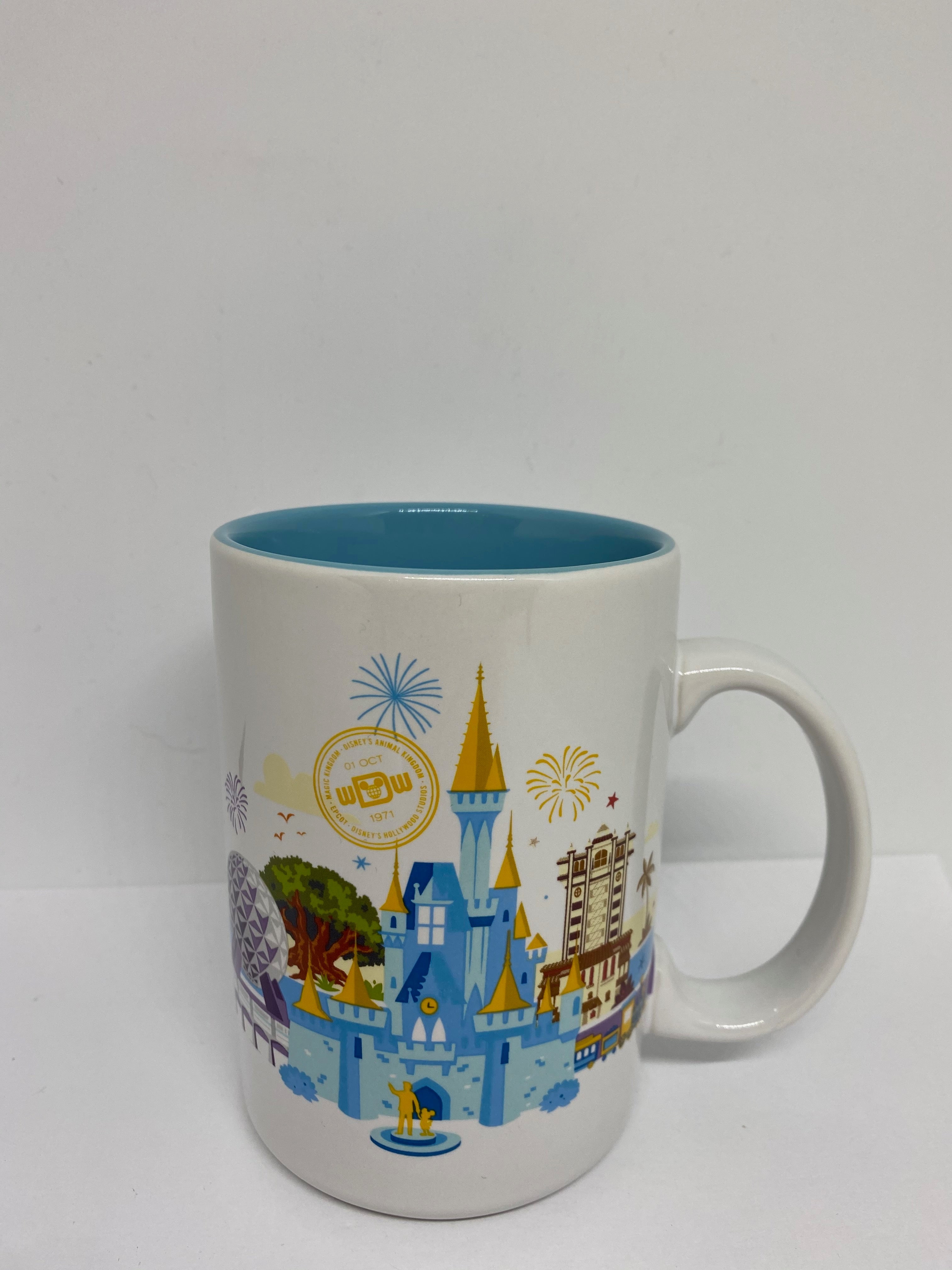 Disney Coffee Mug - Walt Disney World Attractions skylines