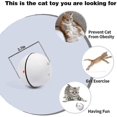 thumbnail image 4 of Ball Automatic Smart Cat Toy White, 4 of 5