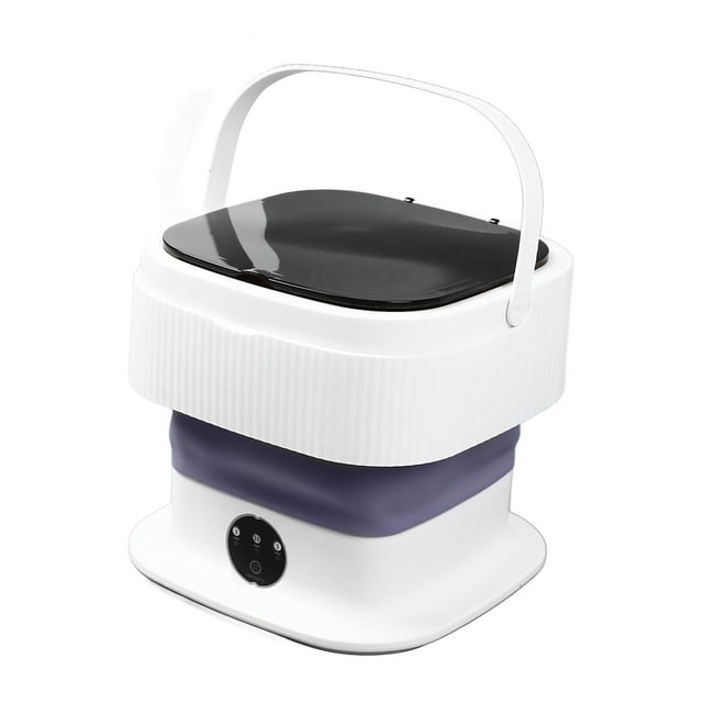 Portable Washing Machine, 10L High Capacity Mini Foldable Washer with 3 Modes Deep Cleaning for Underwear, Baby Clothes, or Small Items, Foldable Washing Machine for Apartments, RV