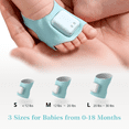 thumbnail image 2 of WUUK BABY Sock Monitor | Tracks Sleep & Movement | Base Station & App Monitoring/Notification, No Subscription, 3 Included Sock Sizes, 0–18 Months, 2.4/5 GHz Wi-Fi, 2 of 7