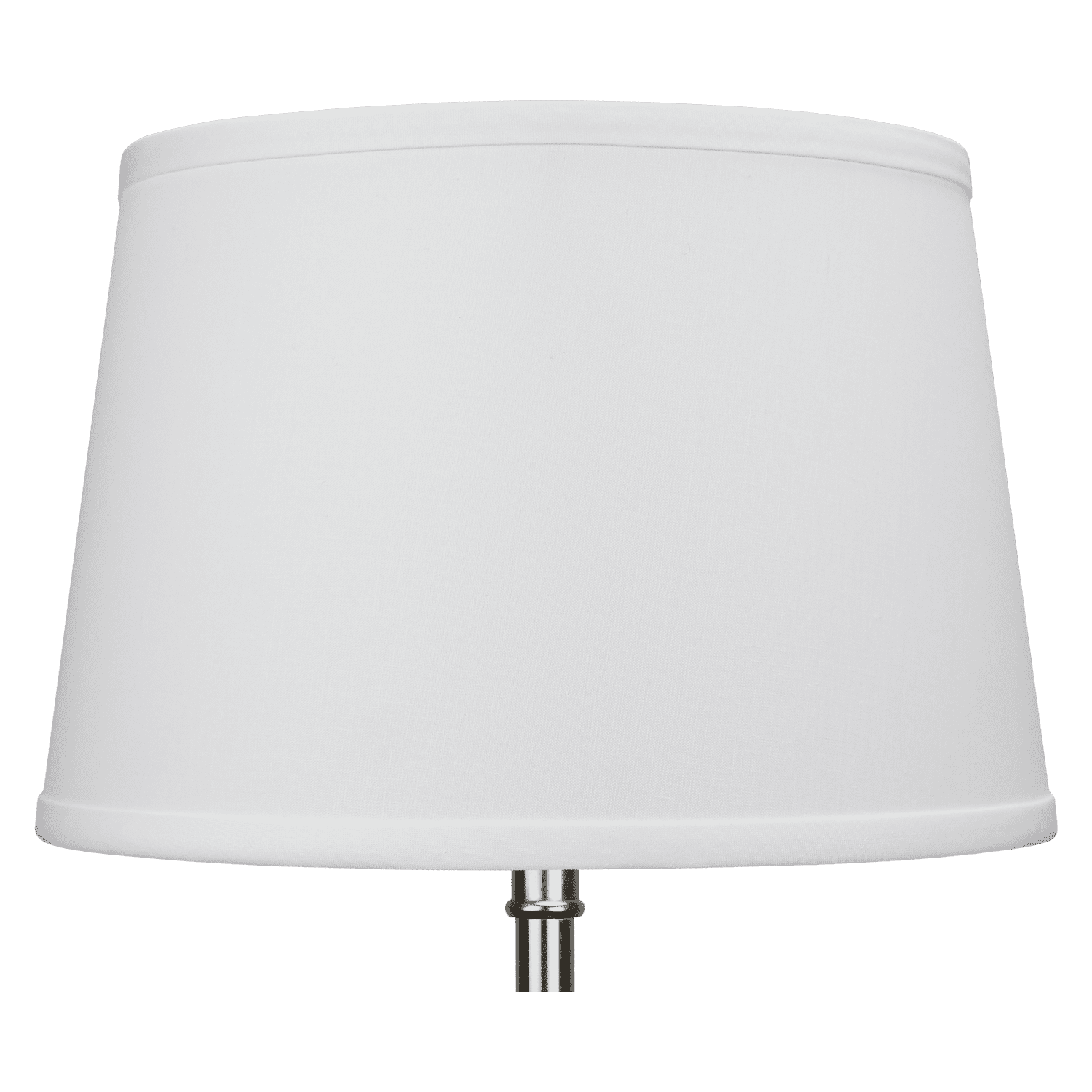 Fenchel Shades | 10" Top Diameter x 12" Bottom Diameter x 8 Slant, (Washer/Spider Attachment) Empire Lamp Shade - (Linen White)