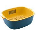 thumbnail image 1 of maskred Sturdy And Durable Washing Basket With Humanized For Multi-purpose Convenient And Practical Multifunctional Drain Basket blue S, 1 of 6