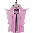 thumbnail image 2 of Gothic Pink Dress for Women: Stage Performance Cloth & Movie Character Outfit, 2 of 7