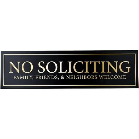 No Soliciting Family Friends Neighbors Welcome Door Magnet No Soliciting Family Friends Neighbors Welcome Door Magnet The Perfect Sign For Metal Doors And Frames 2 5 X 9
