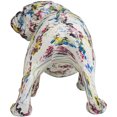 thumbnail image 5 of 14" x 16" Multi Colored Resin Bulldog Sculpture, by DecMode, 5 of 9