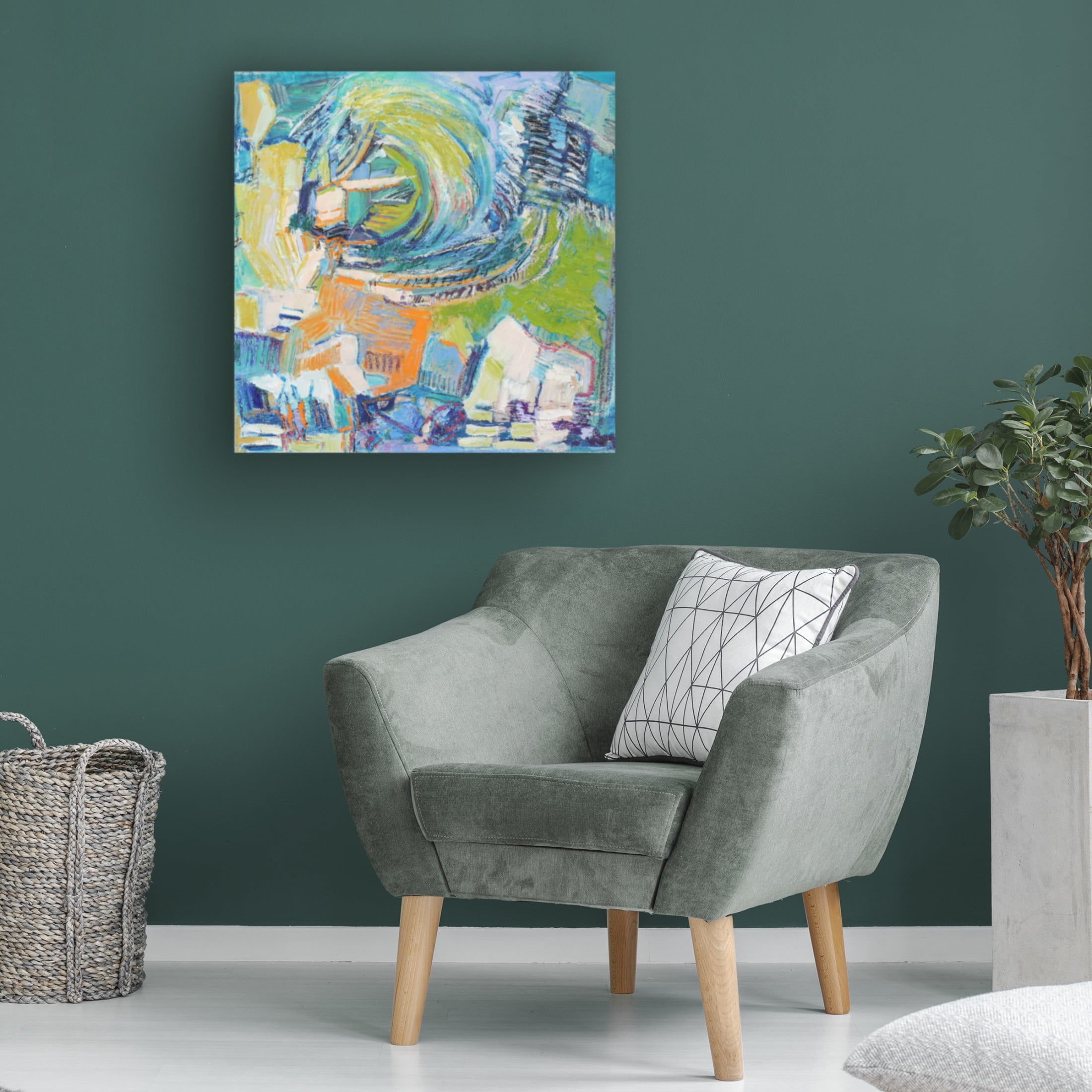 Trademark Fine Art Dorothy Fagan New Pathways III Canvas Wall Art