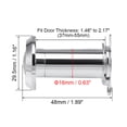 thumbnail image 2 of Uxcell 200-degree Door Viewer Peephole w Cover for Thick Doors Part Solid Brass Silver Tone 1pcs 3, 2 of 4