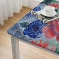 thumbnail image 4 of HAOXIT Spillproof Spring/Summer , Table Cloth for Rectangle Tables,/ Flower Table Covers ,Parties,Wedding Use 52*52, 4 of 7