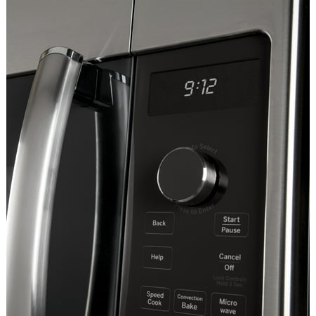 GE Profile - Advantium 30" Built-In Single Electric Convection Over-the-Range Oven with Microwave - Stainless steel