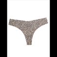thumbnail image 1 of Ropa Interior de Seda Helada para Mujer, Entrepierna de Algodón, Tiro Bajo, Agradable para la Piel, Color Liso, Talla Grande. Estampado de Leopardo L, 1 of 6