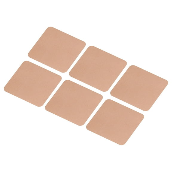 Uxcell Heatsink Copper Sheet Shim 15mm x 15mm x 0.1mm Thermal Conductive Heat Sink for Electronic Chip Cooling Pack of 6