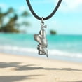 thumbnail image 4 of Moray Eel with Scuba Tank Necklace- Dive Gift for Women and Men, Realistic Moray Eel Scuba Tank Necklace with Diver Flag, Gifts for Divers, Scuba Gift, 4 of 11