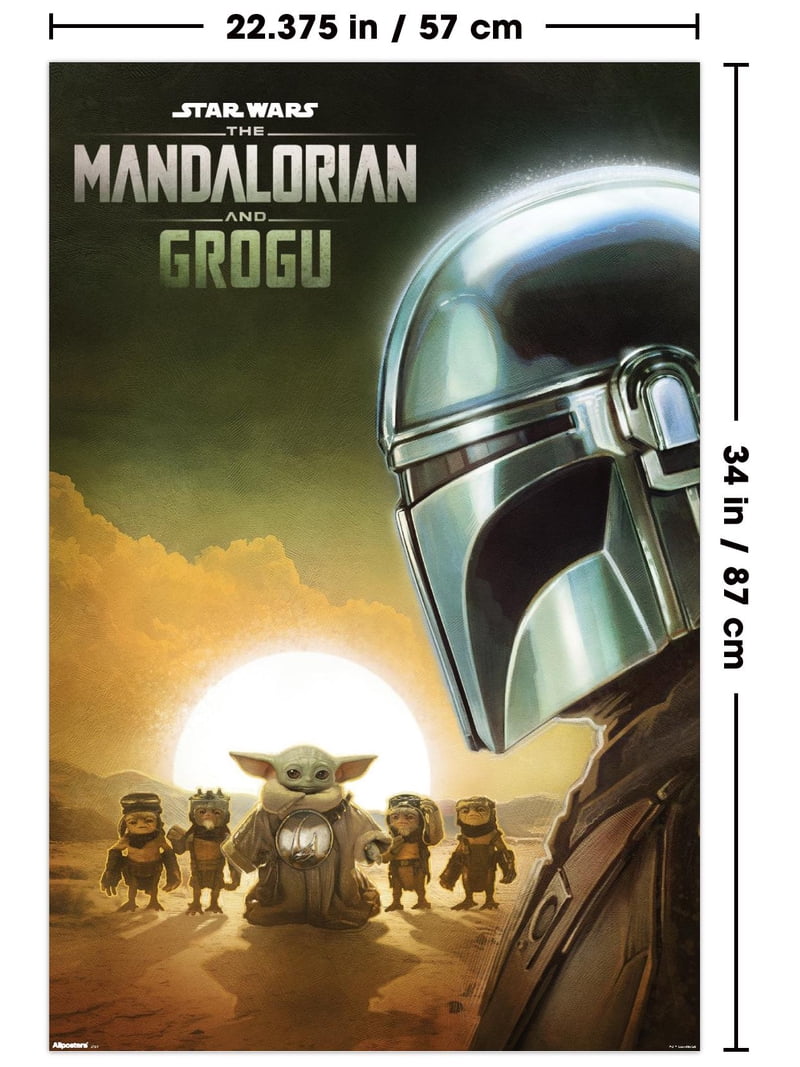 STAR WARS THE MANDALORIAN ポスター　4枚セット Star Wars: The Mandalorian And Grogu (2026) - Group Profile Wall