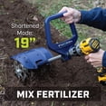 thumbnail image 6 of Fusion Drill-Powered Cultivator, Compatible With Most Cordless Drills, Adjustable Cultivating Width Up To 8”, Cultivating Depth Up To 5.5”, Adjustable Length, Model: 46007, 6 of 14