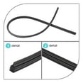 thumbnail image 6 of Universal 28" 70cm Cut Size Vehicle Replacement Rubber Wiper Blade Refill, 6 of 8