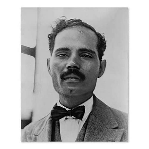 HISTORIX Vintage 1936 Pedro Albizu Campos Photo Print - 8x10 Inch Puerto Rican Revolutionary Don Pedro Albizu Campos Portrait Photo Wall Art Poster
