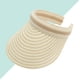 thumbnail image 4 of 1 sombrero de paja de moda, para el sol, unisex, para verano y exteriores (beige)., 4 of 5