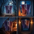 thumbnail image 6 of Gallickan Halloween Decoration Scene Setting Props, Spooky Hanging Witch Pendant, Plastic, Purple, 1pc, 6 of 7