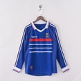 thumbnail image 1 of 1998 France Home Long Sleeve. Classic Football Jersey, 1 of 2