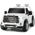 thumbnail image 4 of Topbuy White 12 V GMC Sierra Denali Powered Ride-On, 4 of 6