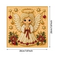 thumbnail image 2 of Pearl Christmas Wall Art Kit, Cute 3D DIY Pearl Painting For Adult Beginners, Seasonal Fall Halloween Holiday Sparkling Home Wall & Party Decor, 2 of 5