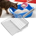 thumbnail image 3 of BIMZUC Premium Metal Cat Litter Scooper – Wide, Durable, Dust‑Free Kitten Litter Sifter with Hook for Easy Cleaning, 3 of 6