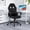 Black, variant on Dkelincs Gaming Chair Massage Computer Chair Ergonomic Video Game Chairs, Adjustable Office Desk Chair with Lumbar Support & Armrest for Teens & Children, Blue
